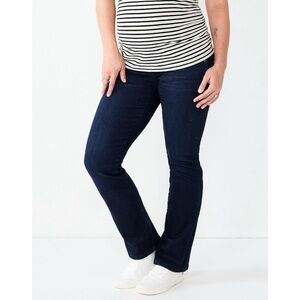 NWT Maternity Sonoma Over-The-Belly Bootcut Jeans Blue Size 6 Size 16